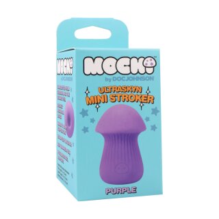 Doc Johnson Mushroom Stroker ULTRASKYN Mini Stroker Purple