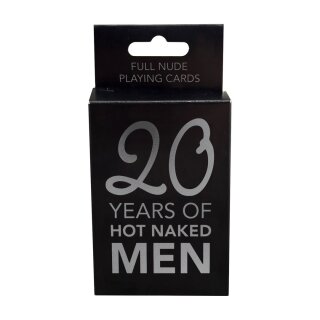 Kheper Games 20 Years of Hot Naked Men Kartenspiel