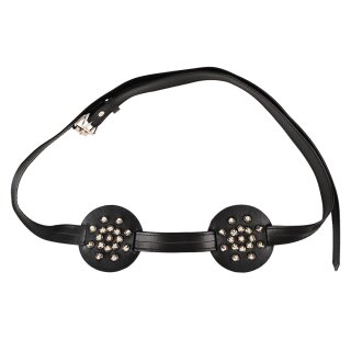 Kiotos Spiked Breast Binder Schwarz