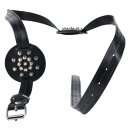 Kiotos Spiked Breast Binder Schwarz