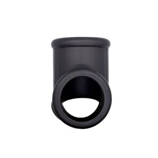Kiotos Triple-Hole Cock & Ball Splitter Black Ø 3 cm