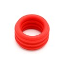 Kiotos 2 in 1 Cock Ring & Stretcher Red Ø 3.2 cm
