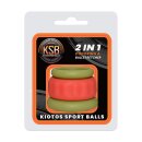 Kiotos 2 in 1 Cock Ring & Stretcher Multicolor Ø 2.9 cm