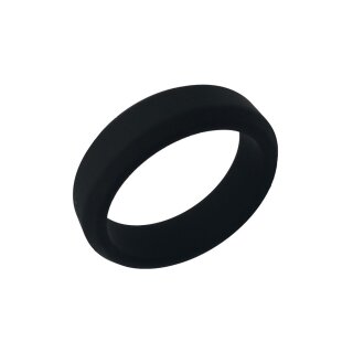 Kiotos 6-Piece Silicone Cock Ring Set Black Ø 2.6–5.7 cm