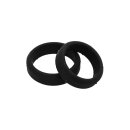 Kiotos 6-Piece Silicone Cock Ring Set Black Ø 2.6–5.7 cm