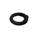 Kiotos Cock Ring with Steel Core L Black Ø 4.2 cm
