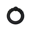 Kiotos Cock Ring with Steel Core L Black Ø 4.2 cm
