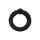 Kiotos Cock Ring with Steel Core L Black Ø 4.2 cm