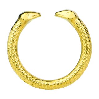 Kiotos Steel Cock Ring Gold Ø 2.9 cm