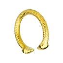 Kiotos Steel Cock Ring Gold Ø 2.9 cm