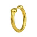 Kiotos Steel Cock Ring Gold Ø 2.9 cm