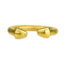 Kiotos Steel Cock Ring Gold Ø 2.9 cm