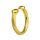 Kiotos Steel Cock Ring Gold Ø 2.9 cm