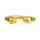 Kiotos Steel Cock Ring Gold Ø 2.9 cm