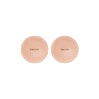 Peekaboo Silicone Pierced Nipple Covers Beige