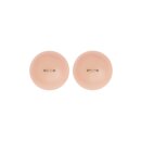 Peekaboo Silicone Pierced Nipple Covers Beige