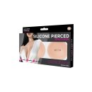 Peekaboo Silicone Pierced Nipple Covers Beige