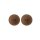 Peekaboo Silicone Pierced Nipple Covers Brown