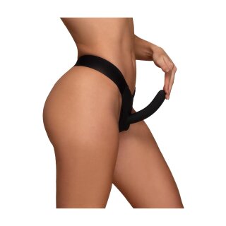 Ivy Strap-On Thong With Dildo L