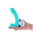 NS Novelties Curve Vibrating Dildo Türkis