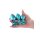 NS Novelties Irisierendes Aluminium Analplug Trainingsset 3-teilig Petrol