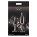 NS Novelties Chrome Aluminium Anal Plug Set of 2