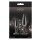 NS Novelties Chrome Aluminium Anal Plug Set of 2
