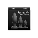 NS Novelties Renegade Triple Strike Analplug Set 3-teilig...