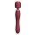 Le Wand 2in1 Wand Massager with Dual Vibration Red 22.2 cm Ø 4.4 cm