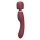 Le Wand 2in1 Wand Massager with Dual Vibration Red 22.2 cm Ø 4.4 cm