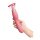 Le Wand Lick 3-1 Double-Sided Vibrator with Tongue Stimulator Pink 26 cm Ø 4 cm