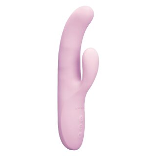 Le Wand Hither Rocking Rabbit Vibrator Rosa 23 cm