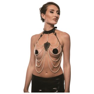 Guilty Pleasure Pearl Pleasure Collar with Pearl Accents