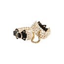 Guilty Pleasure Soirée Pearl Handcuffs with Pearl Accents