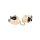 Guilty Pleasure Soirée Pearl Handcuffs with Pearl Accents