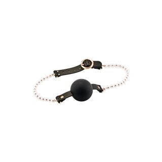 Guilty Pleasure Majestic Pearl Ballknebel mit Perlenakzenten