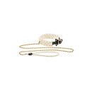 Guilty Pleasure Luminous Pearl Collar and Pearl Leash