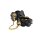 Guilty Pleasure Astral Braided Ankle Cuffs with Gold-Tone Accents