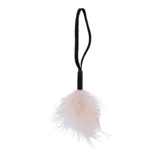 Sportsheets Peaches ´n Creame Wrist Feather Tickler Black Beige