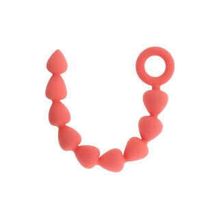 Sportsheets Peaches ´n Creame Silicone Anal Beads