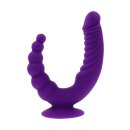 Evolved The Rider Dual Vibrator Purple