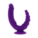 Evolved The Rider Dual Vibrator Purple