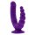 Evolved The Rider Dual Vibrator Purple