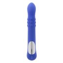 Evolved Pop Goes The O Vibrator mit Klitorisstimulation Blau 24,7 cm