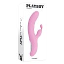 Evolved Playboy Rub Me Right Rabbit Vibrator Pink 23.2 cm