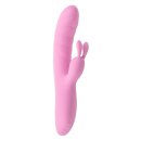 Evolved Playboy Rub Me Right Rabbit Vibrator Rosa 23,2 cm