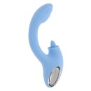 Evolved Playboy Sapphire Sky Dualer Vibrator mit Klitoris-Stimulator Blau 21,6 cm
