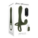 Evolved Strap Tap And Go Couple Vibrator Green 19.4 cm