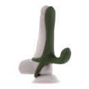 Evolved Strap Tap And Go Couple Vibrator Green 19.4 cm