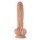 Shaft Model A Realistic Dildo with Balls Beige 26.7 cm
